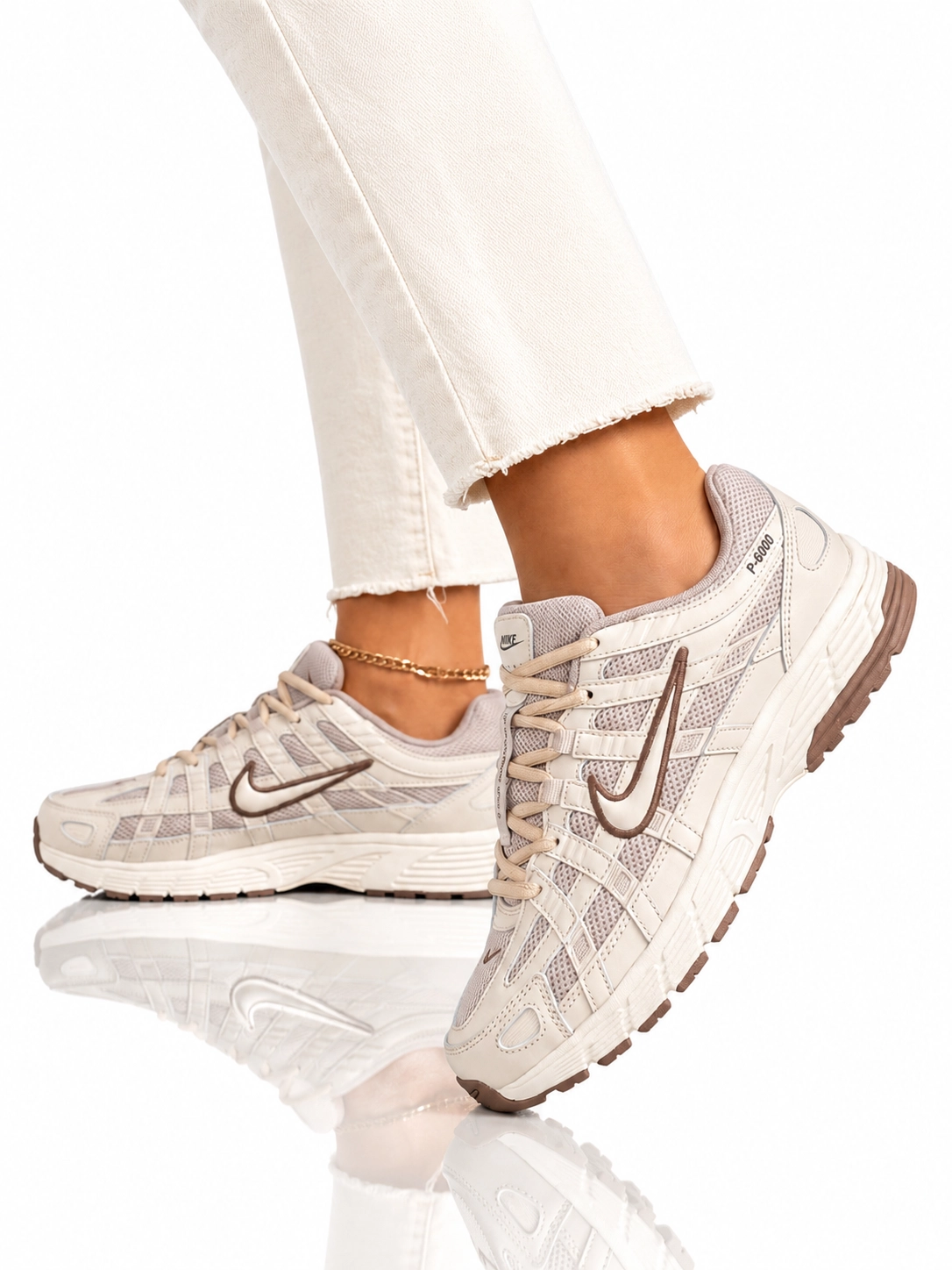 Nike P6000 Bej Kahve
