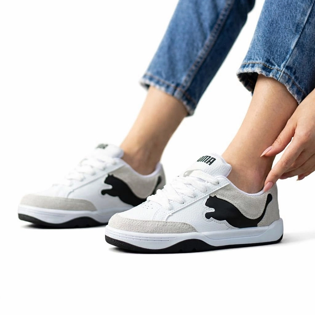 PUMA PARK LİFESTYLE SD BEYAZ SİYAH