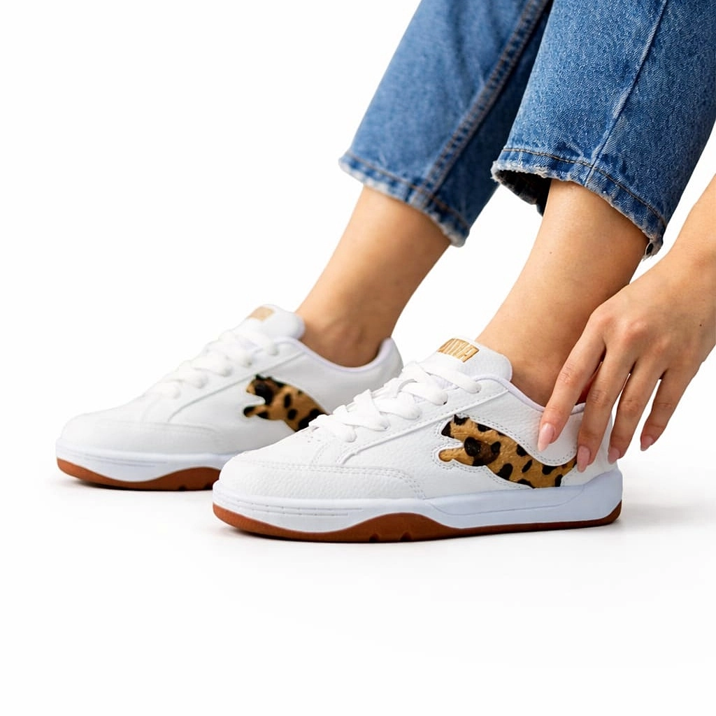 PUMA PARK LİFESTLE SD BEYAZ LEOPAR