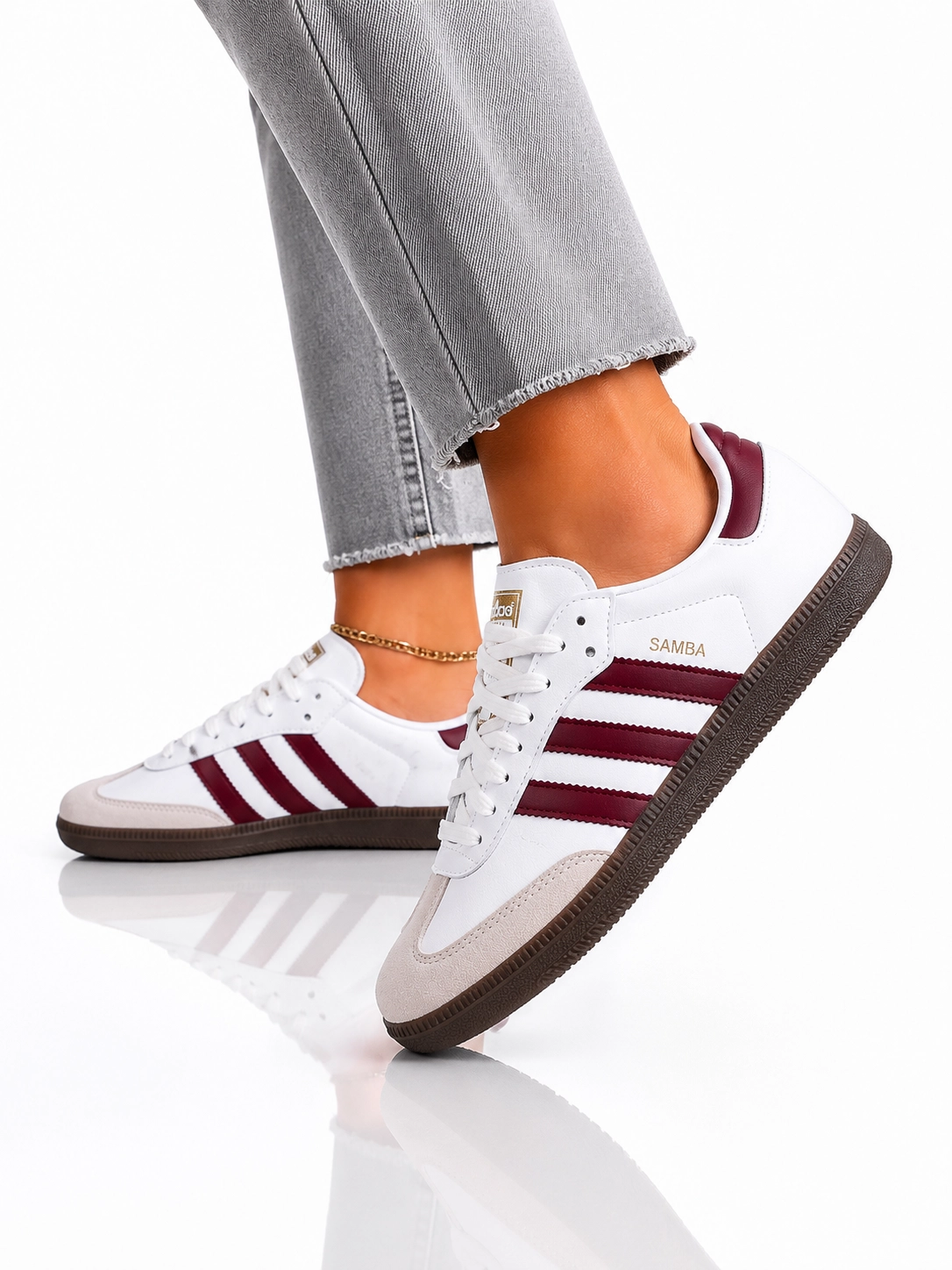 SAMBA BEYAZ BORDO