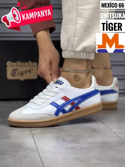 Onitsuka Beyaz Mavi Spor Ayakkabı