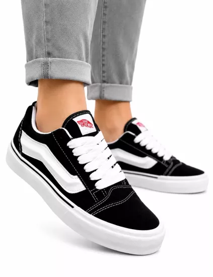 Vans Knu Skool Siyah Beyaz